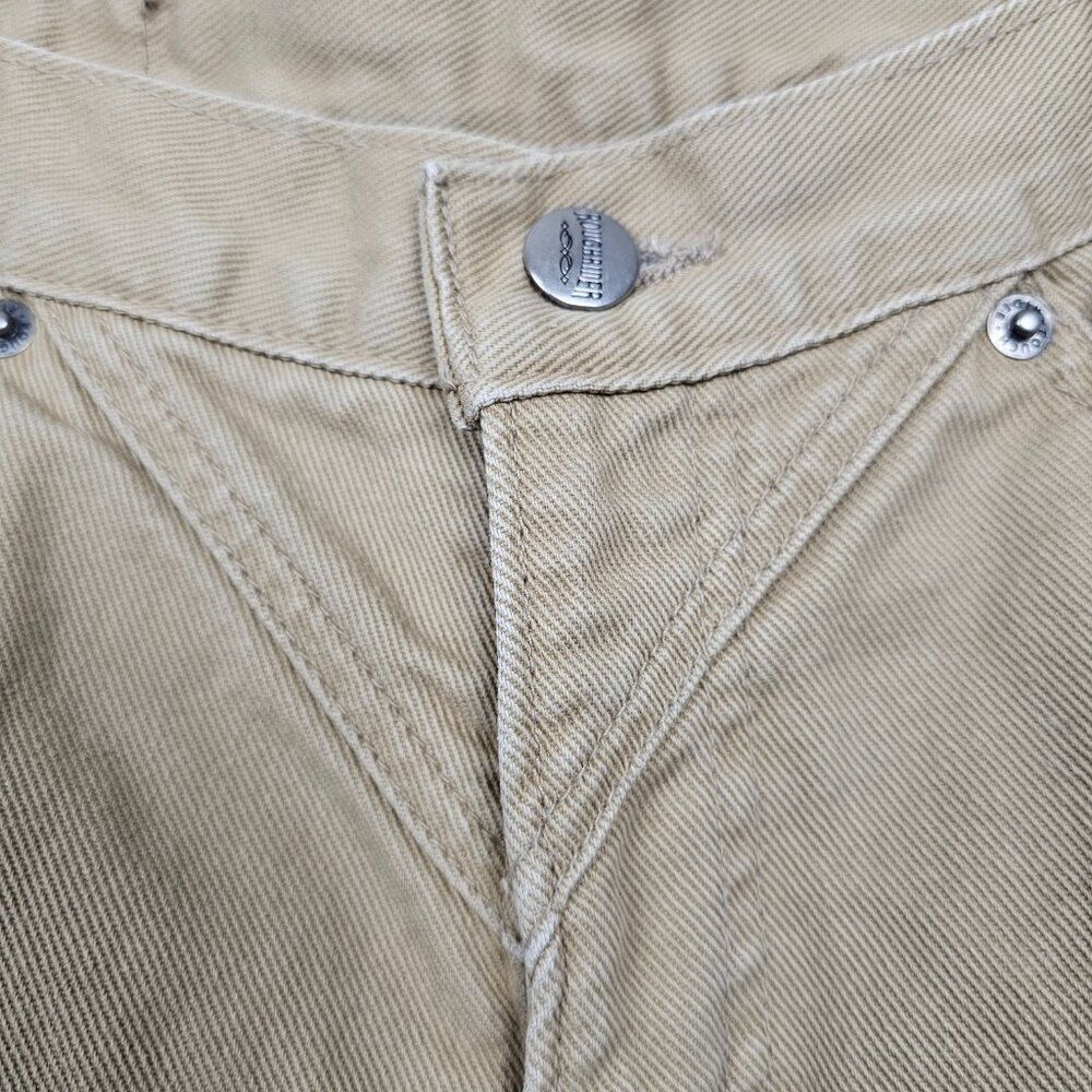 Vintage Roughrider By Circle T Jeans Women's 31 Tan High Rise Bareback Cowgirl - Picture 8 of 12